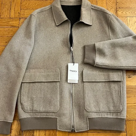 Theory | Jackets & Coats | New Theory Mens Sean Reversible Double